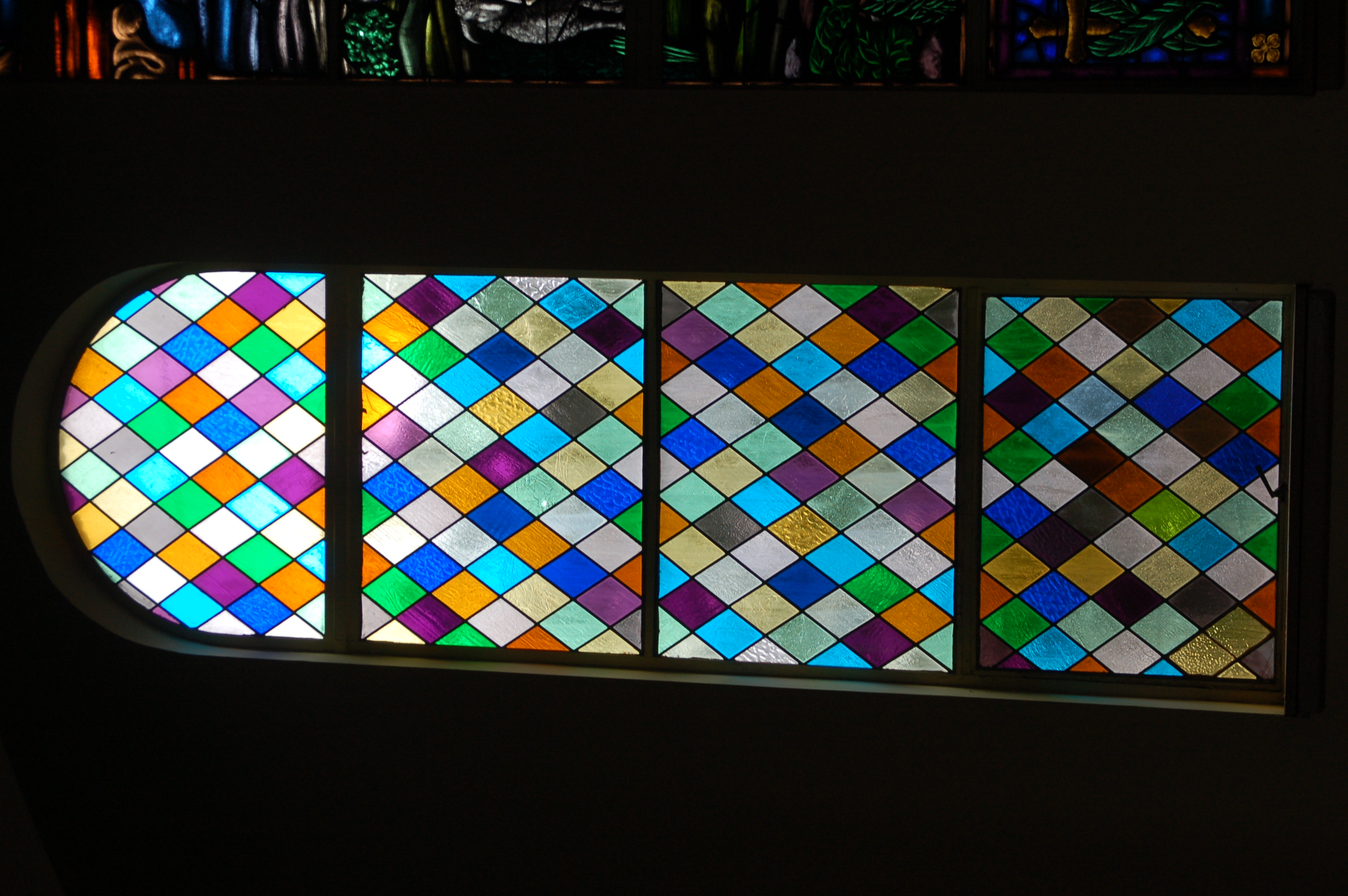 Diamond Chancel Windows