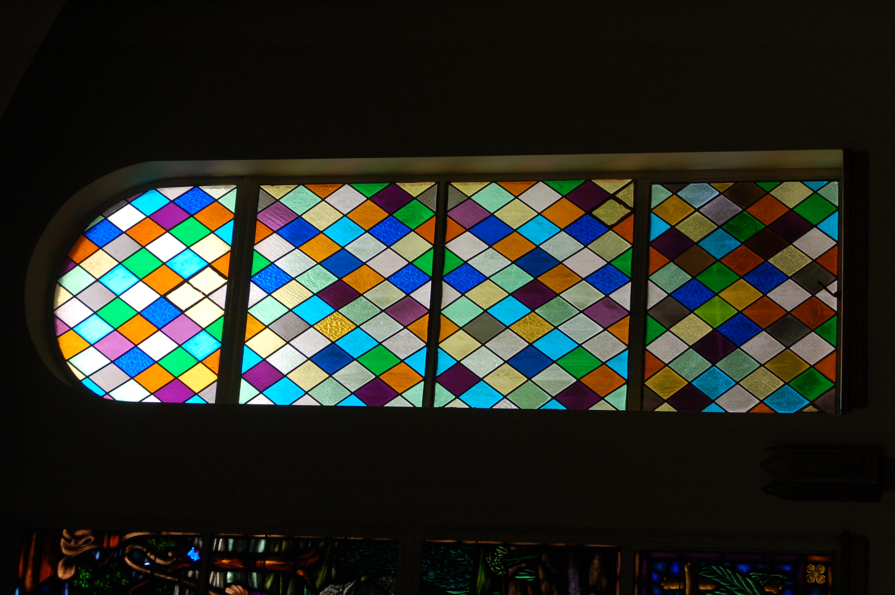 Diamond Chancel Windows — view 2