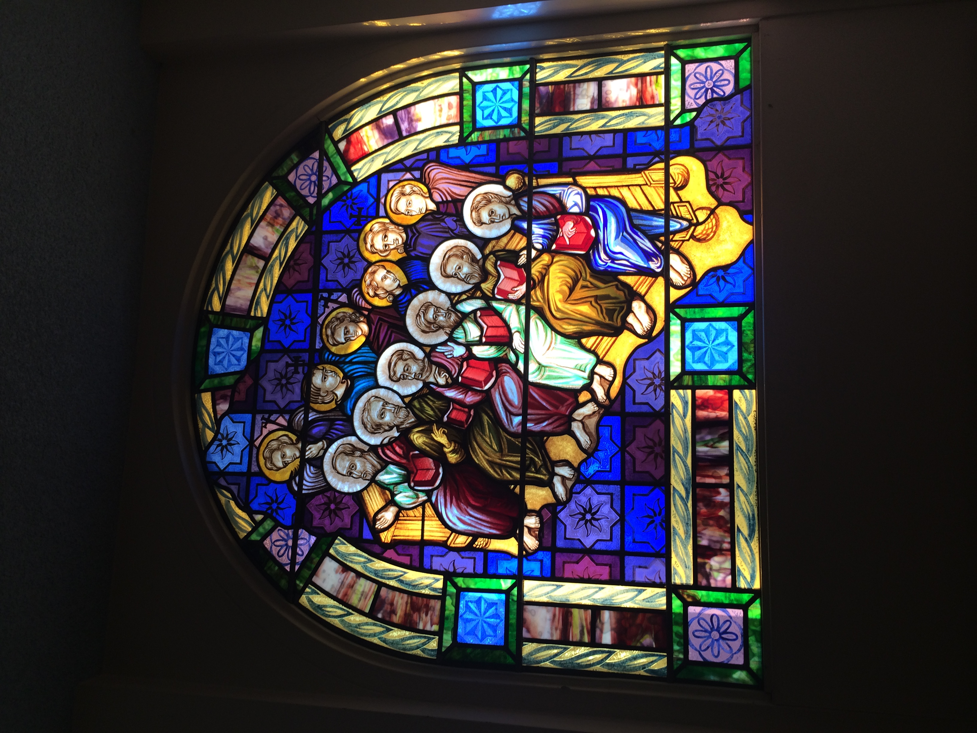 Saints at the pew