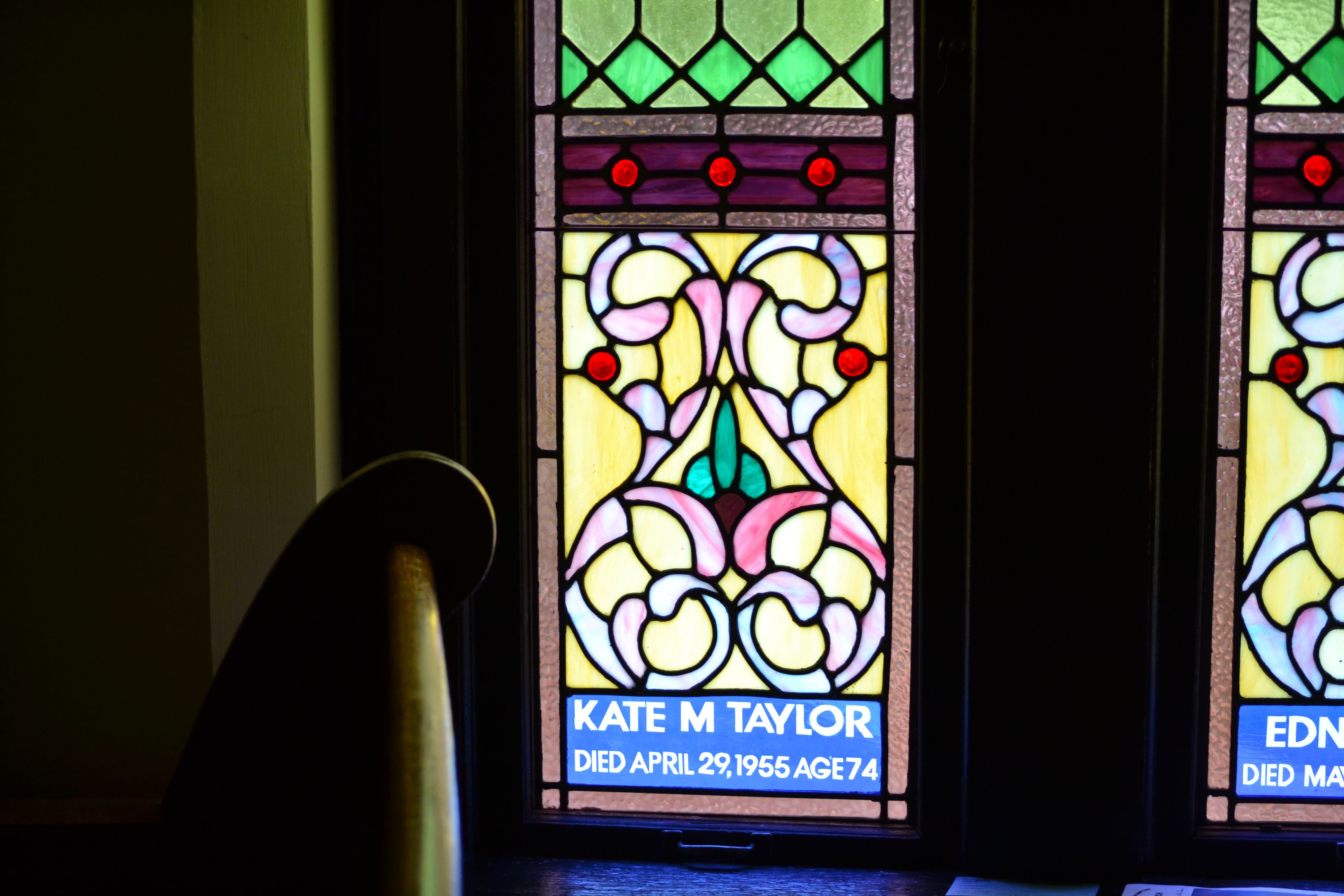Geometric Dedication: Kate M Taylor, Edna R Huff — view 3