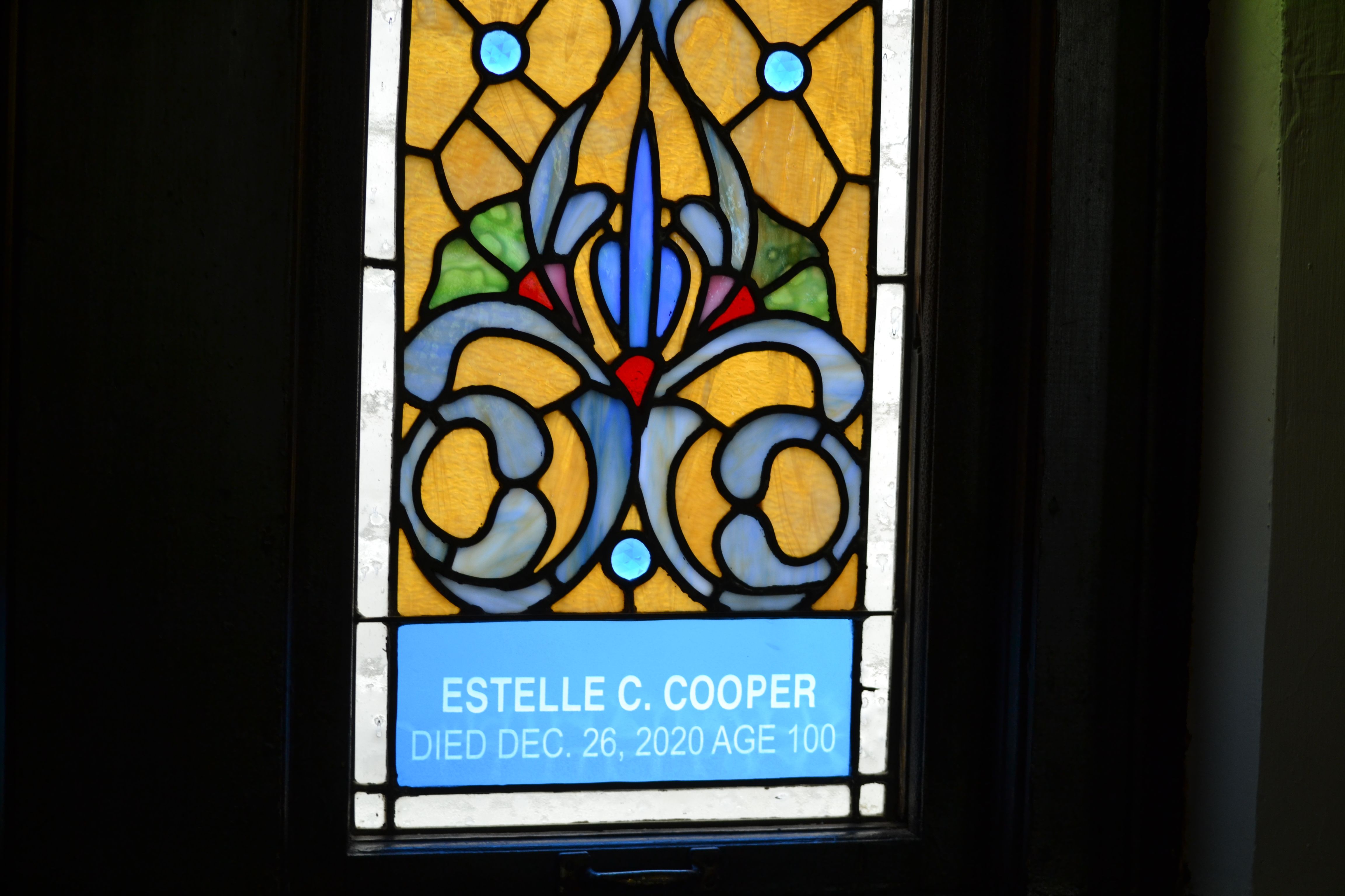 Geometric Dedication: Richard A. Cooper, Estelle C. Cooper — view 3