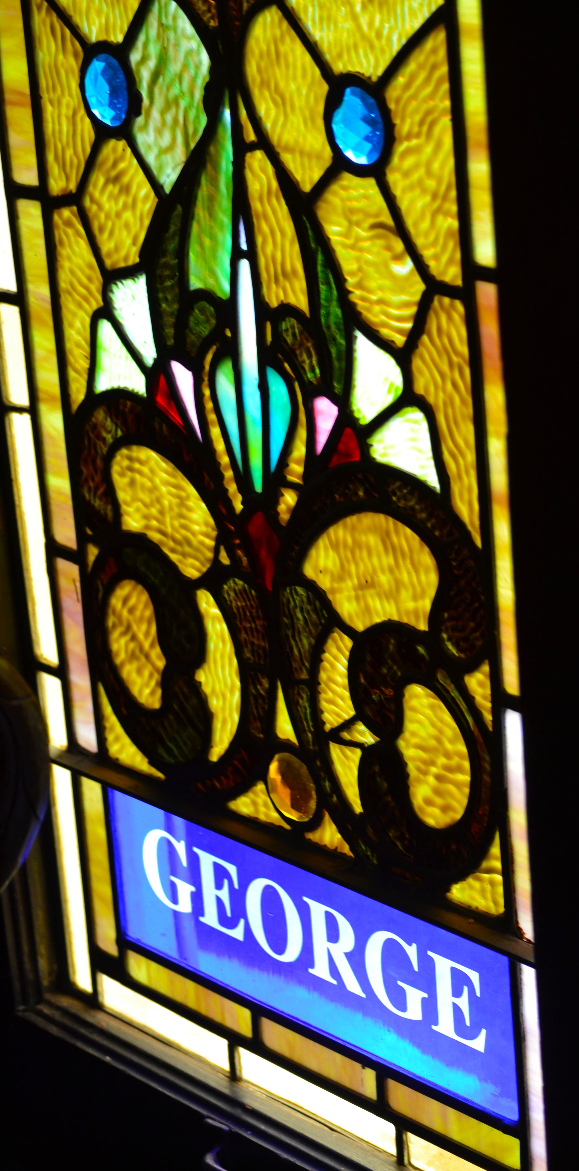 Geometric Dedication: James Z. George, Betty Young George — view 5