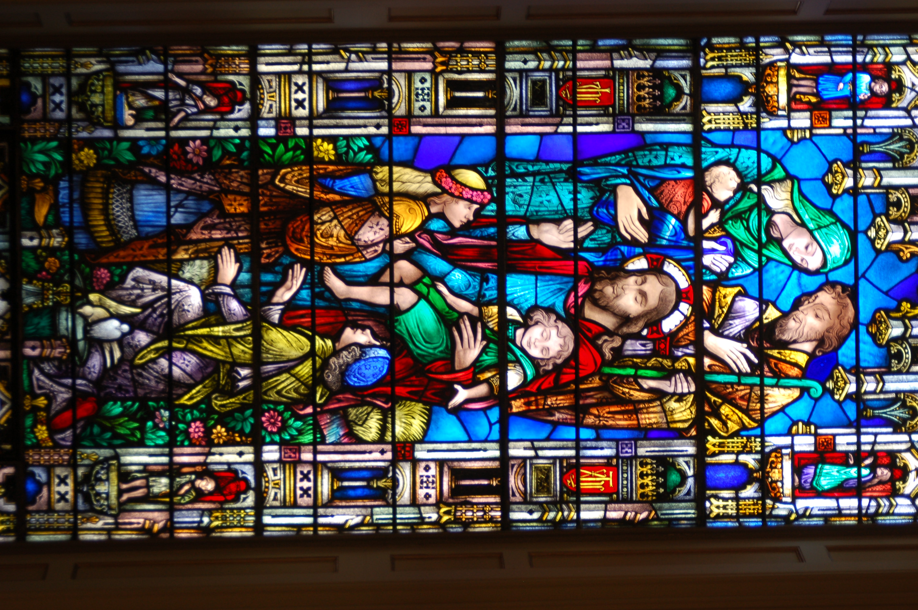 Jesus Teaching The Little Children — view 2