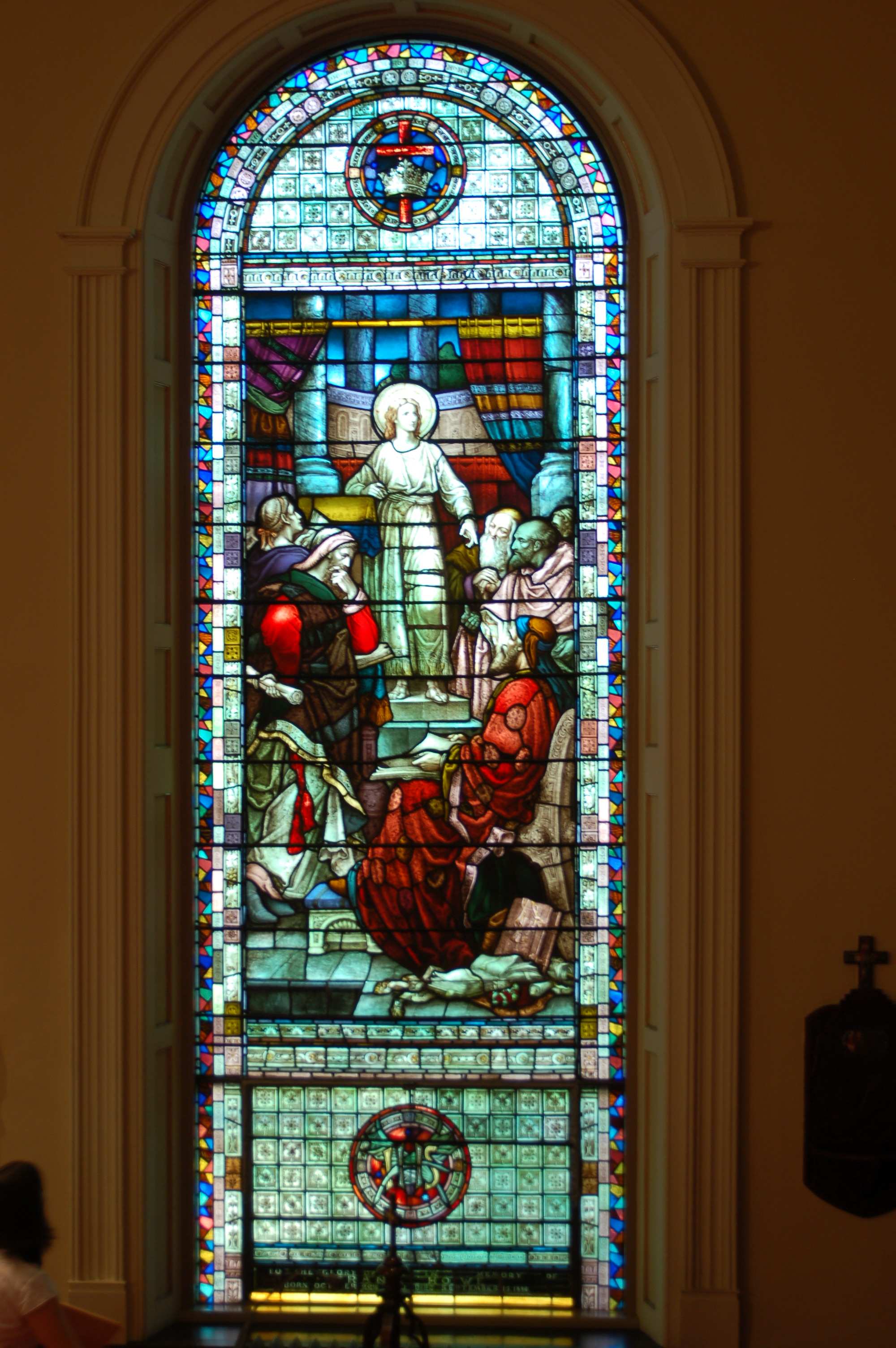 Jesus Teaching at The Temple
