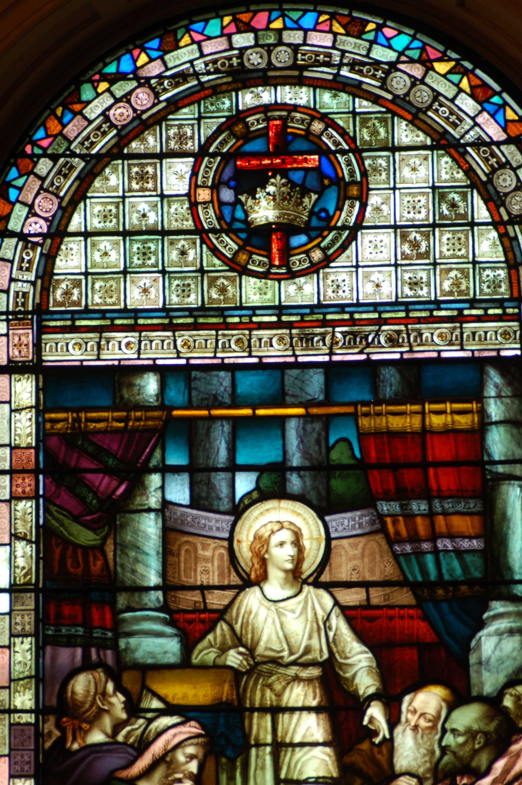 Jesus Teaching at The Temple — view 2